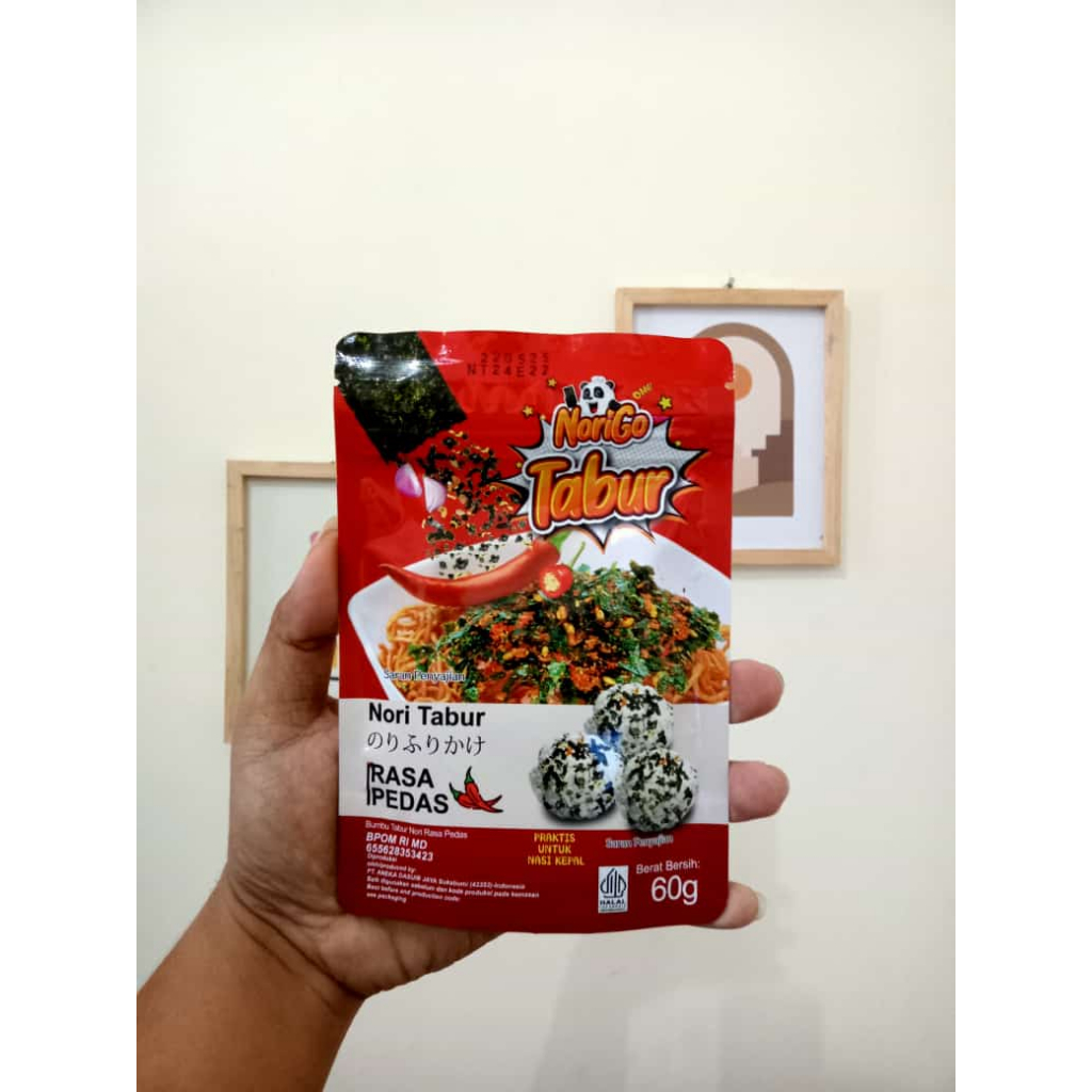 

(Norigo) Nori Tabur Rasa Pedas 60 gr