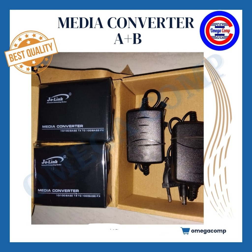 Converter Fiber Optik A+B SET
