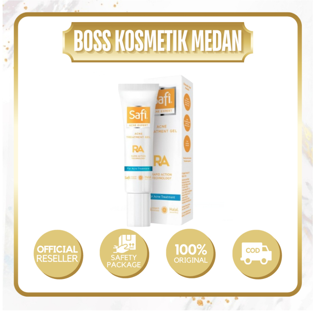 Safi Acne Expert Acne Treatment Gel Face Cream Jerawat 15gr - Spot Gel Jerawat