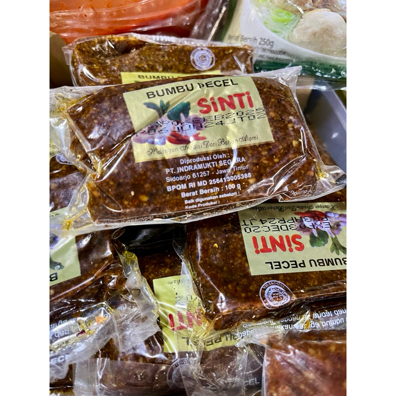 

Bumbu pecel sinti 100gr