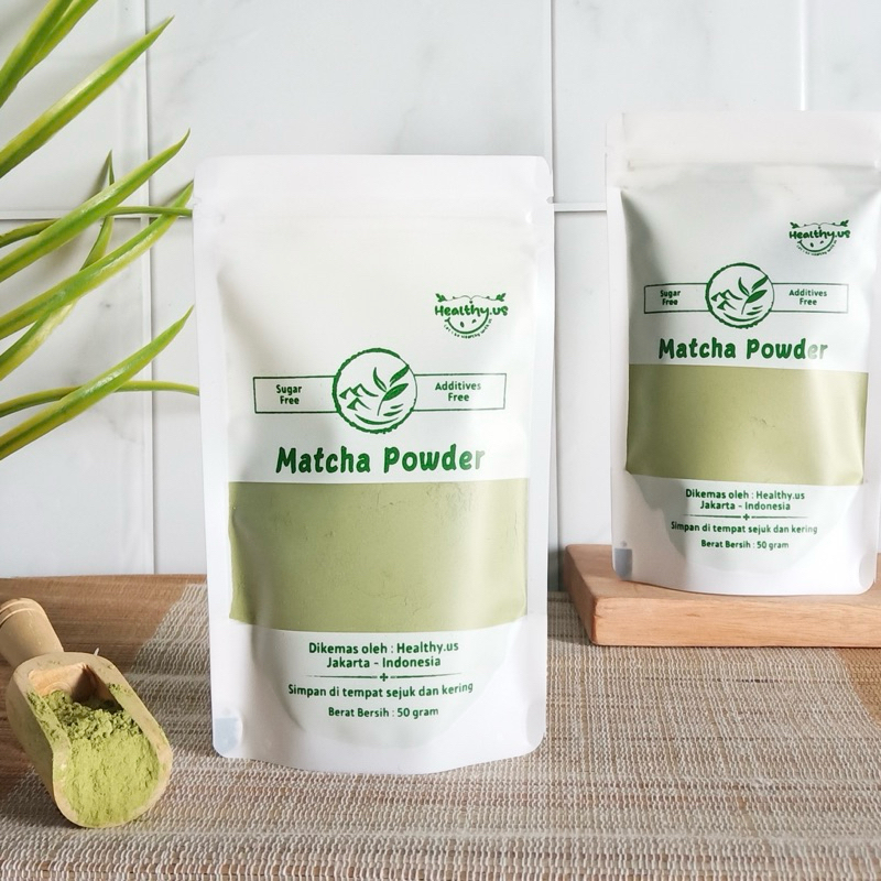 

Pure Matcha Green Tea Powder - Bubuk Matcha Murni Jepang 50gr