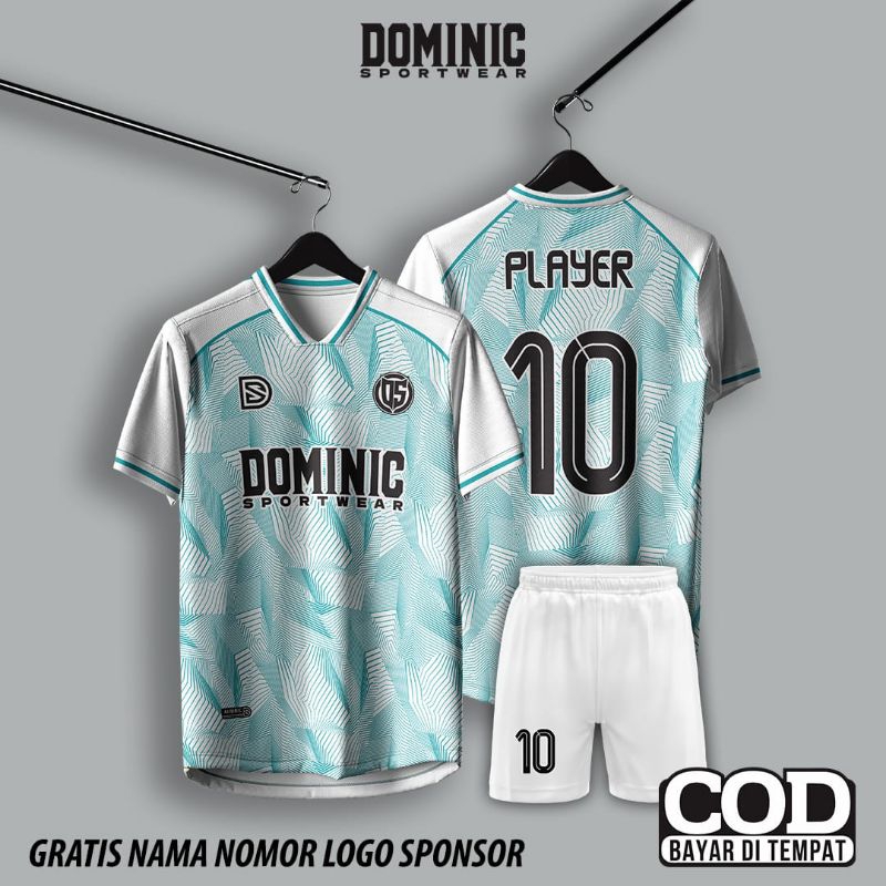 Jersey Futsal Baju Bola Custom / Jersey Volly / Jersey Badminton Custom (bisa satuan) Gratis Nama Da