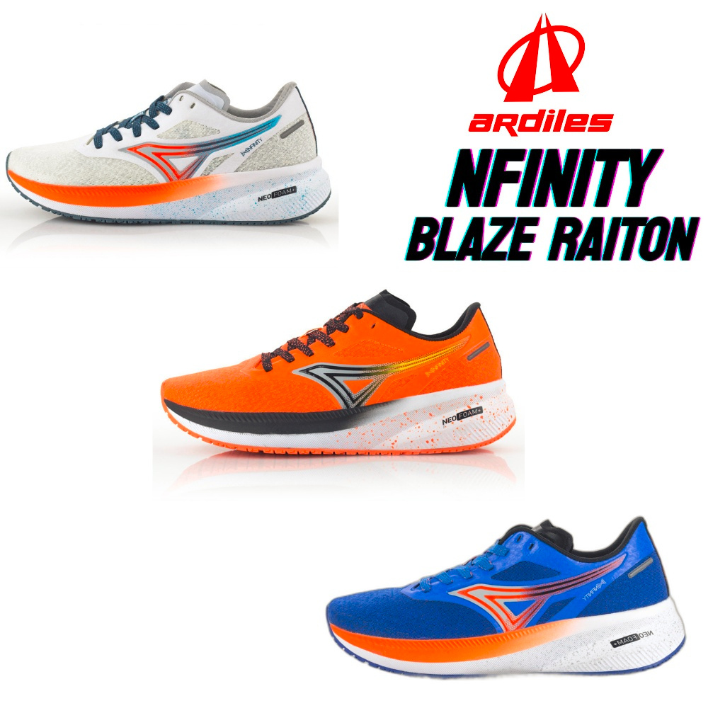 SEPATU RUNNING ARDILES RAITON BLAZE - ARDILES SEPATU LARI RUNNING ARDILES RAITON BLAZE ORIGINAL