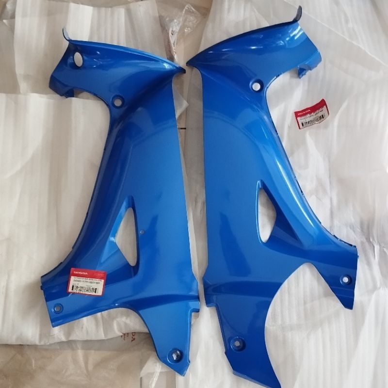 sayap dalam legshield kiri kanan honda karisma biru fmp 64450-kph-880FMP original AHM
