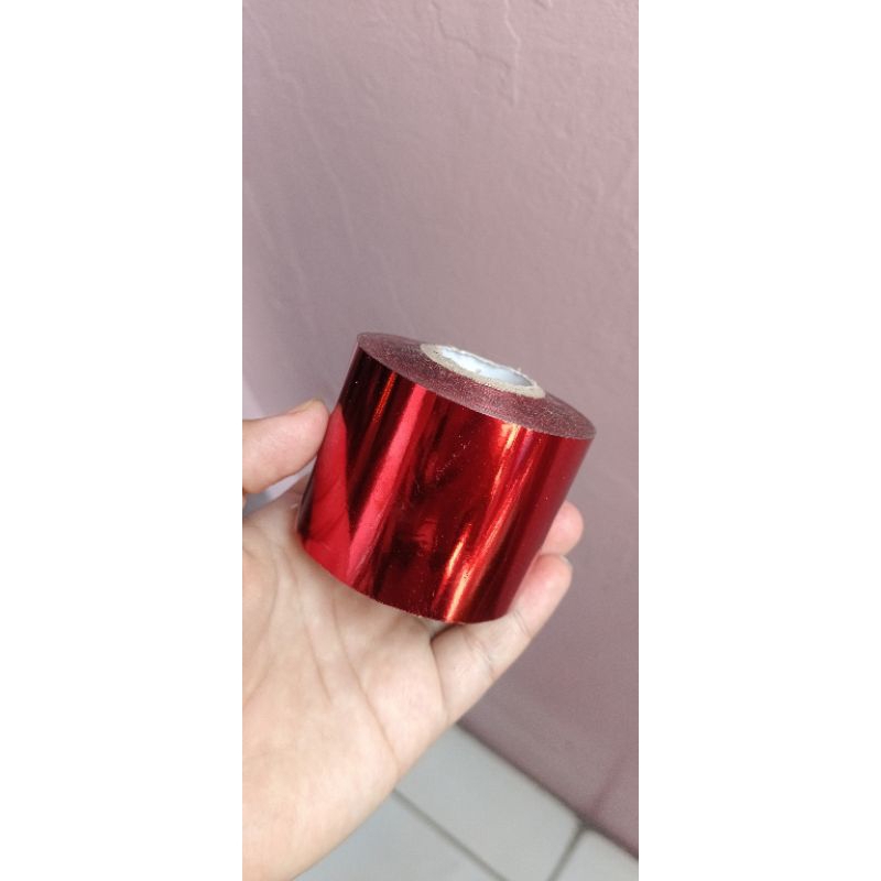Hot stamping foil/hotprint/foil merk Dragon warna Merah
