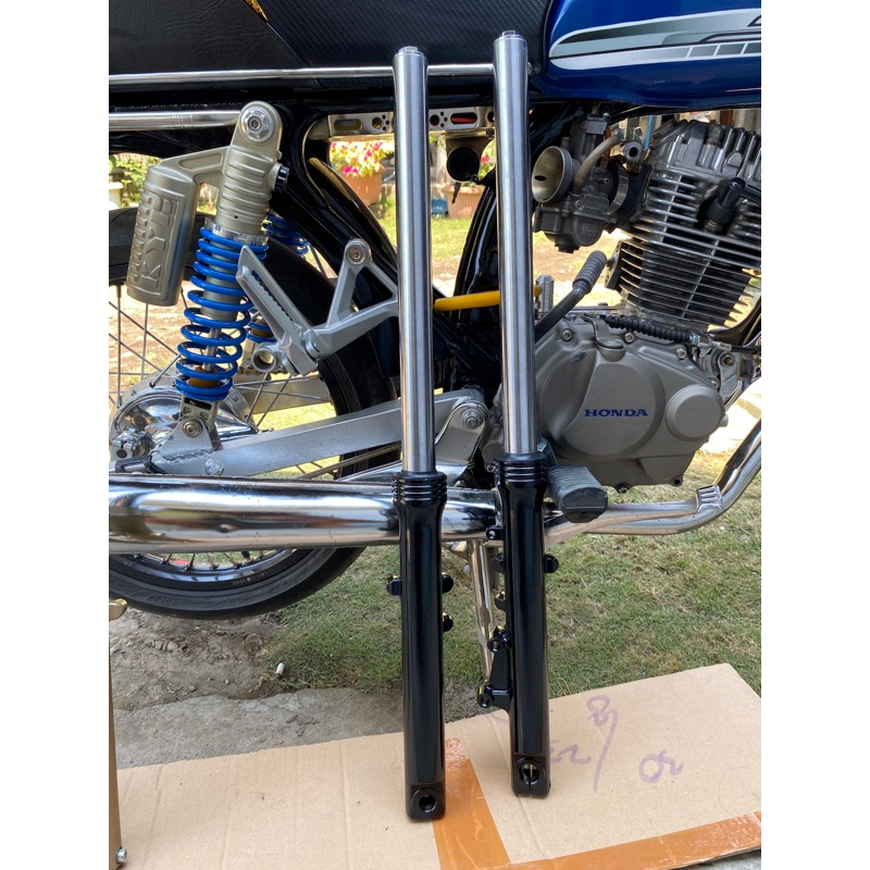 AS BOTTOM AS SHOCK DEPAN NINJA RR GORILLA WARNA HITAM DAN GOLD