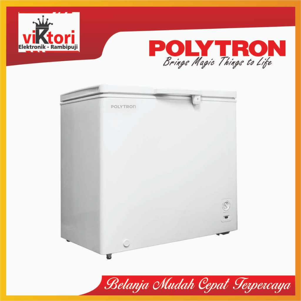 Chest Freezer Polytron PCF 218 / Freezer Box Polytron 200 liter PCF 218