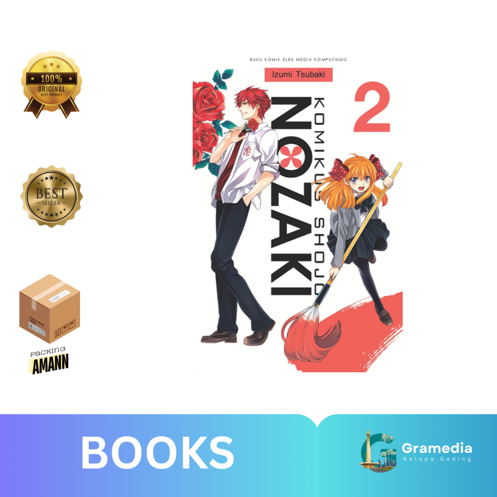 Gramedia MKG - Komik Komikus Shojo Nozaki 2 (Izumi Tsubaki)