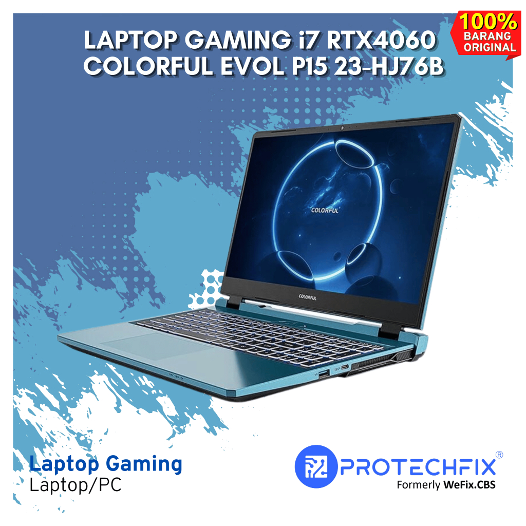 READY COLORFUL EVOL P15 Gaming Notebook  i7-13620H DDR 5 Gaming Notebook RTX 4060 TERMURAH