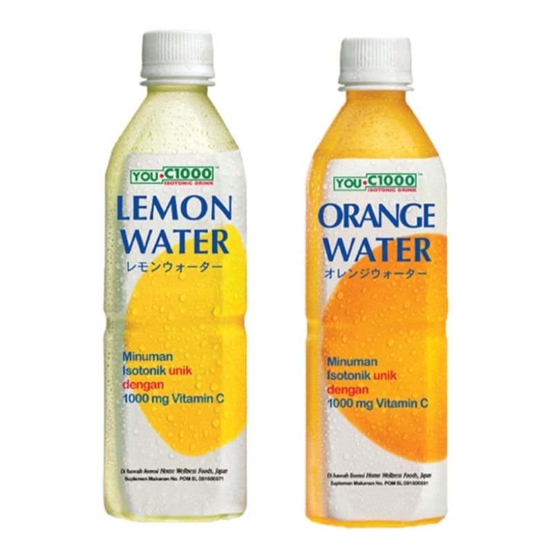 

YOU C1000 Minuman Isotonik Lemon/orange Water 500 ml