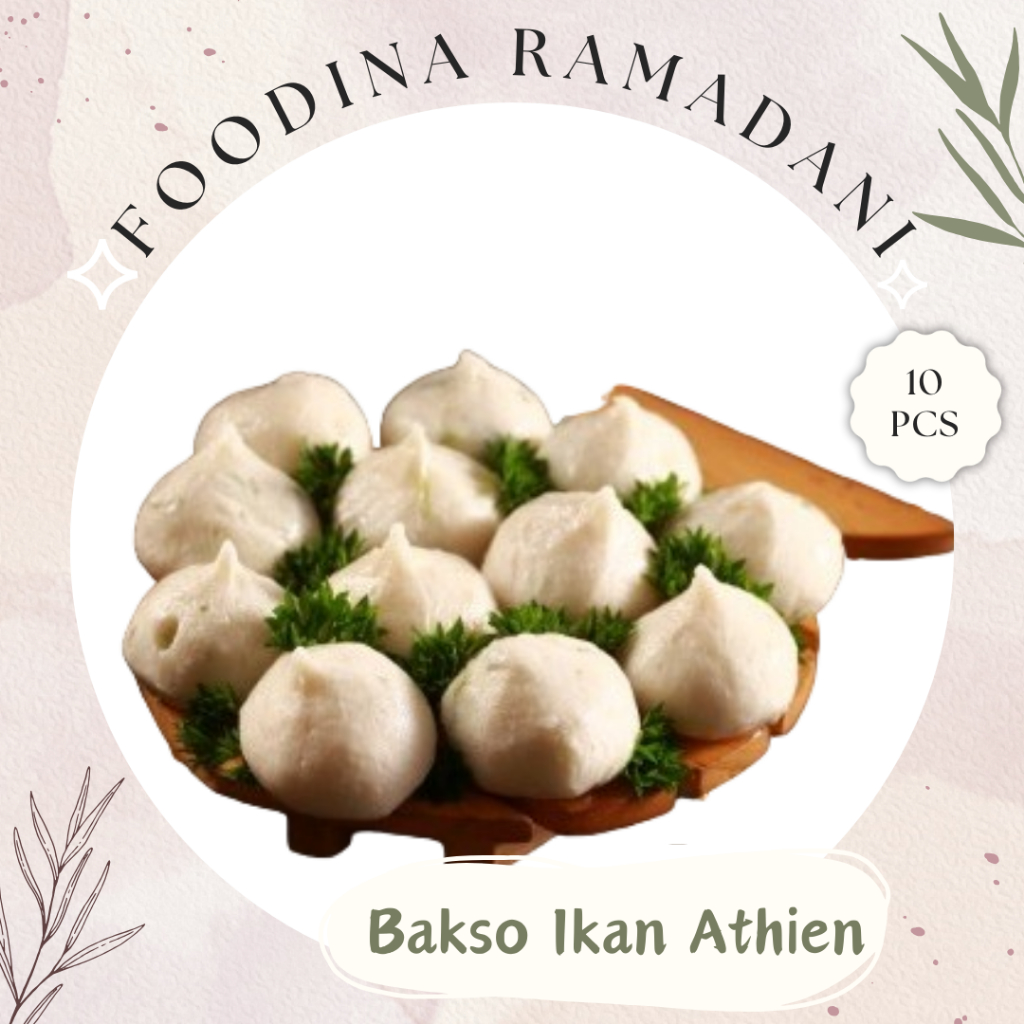 

BAKSO IKAN Baso Athien Special - Fish Balls Fresh [ Isi 10 Pcs ] Harga Per BKS