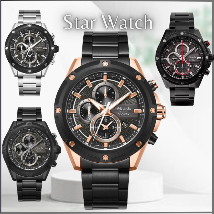 JAM TANGAN ALEXANDRE CHRISTIE 6605 MEN'S