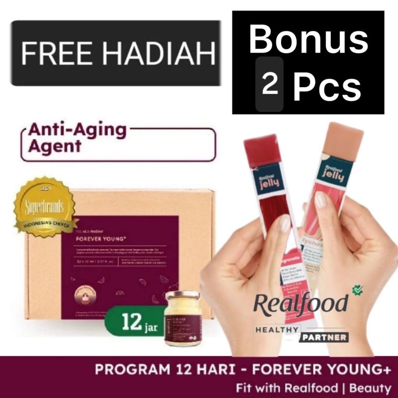 

Ay00! Realfood Forever Young + 12 Jar Sarang Burung Walet