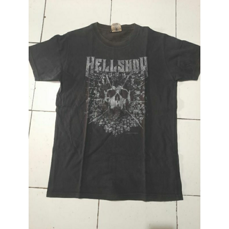 Burgerkill - Hellshow 2014 original merchandise tshirt