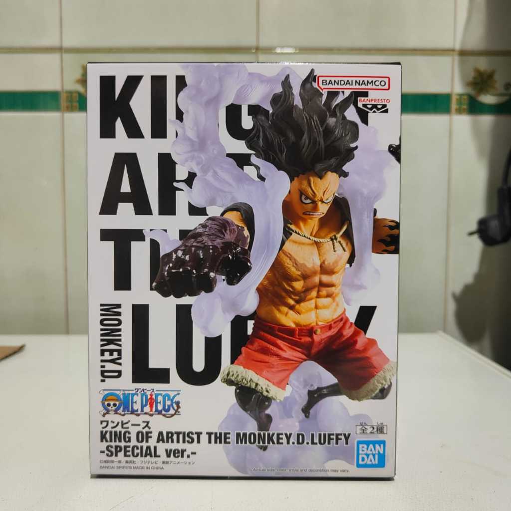 BANPRESTO KOA KING OF ARTIST FIGURE MONKEY D LUFFY GEAR 4 SNAKE MAN SPECIAL VER.