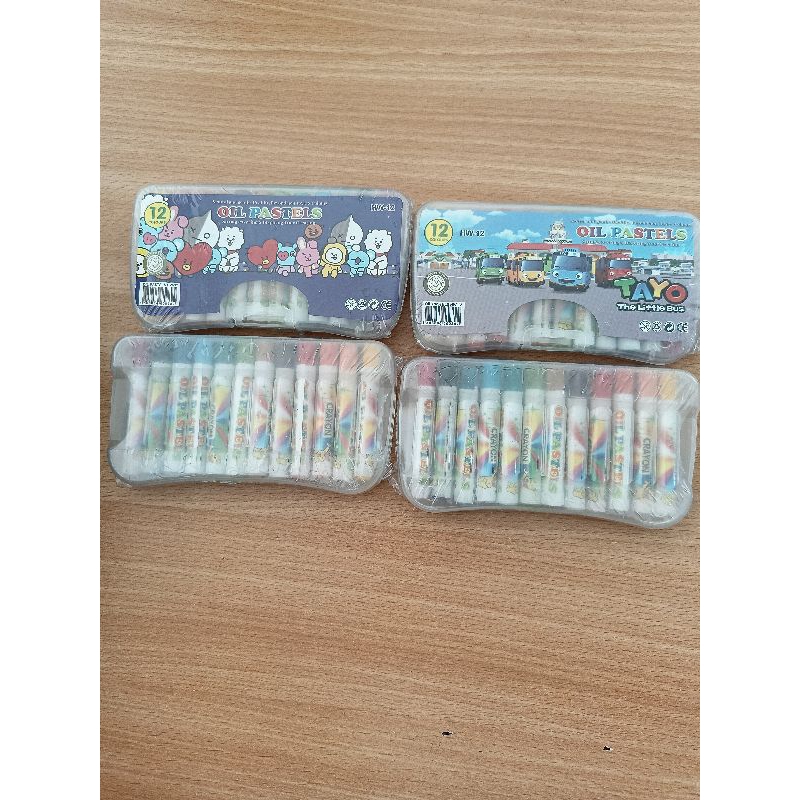 

Crayon Mini / Pastel Oil 12 Warna / Pack