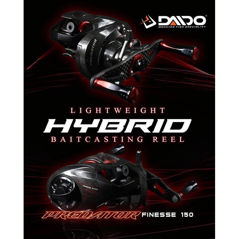 Reel BC/Baitcasting Daido Predator Finesse 150L SW