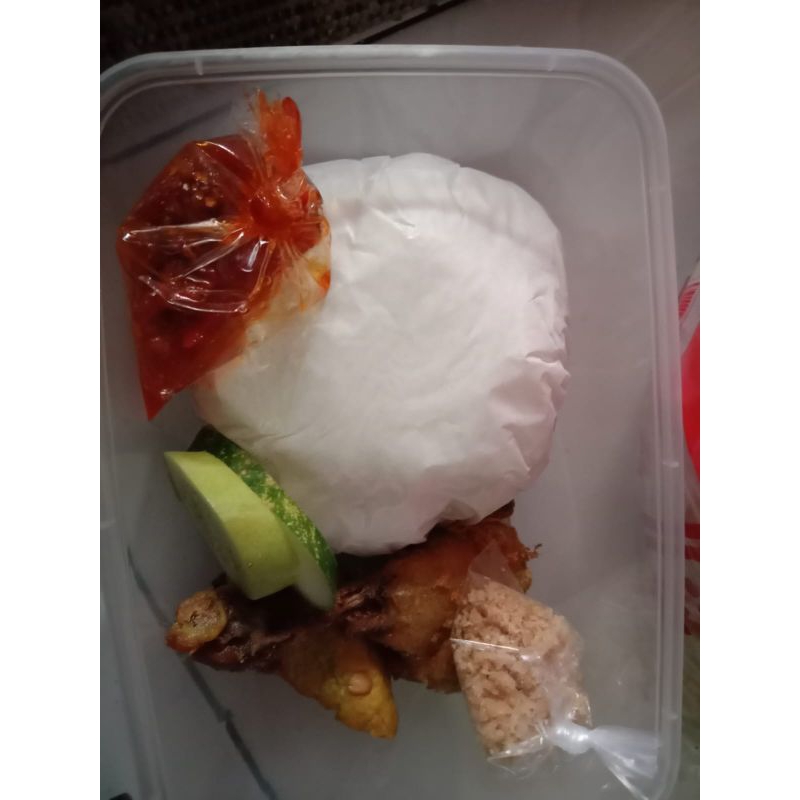 

Paket Nasi Ayam Bakar / Kremes