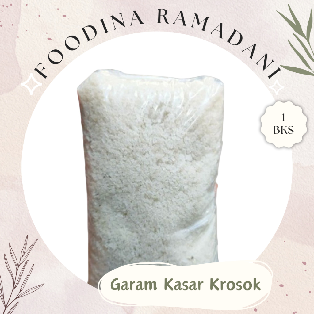 

GARAM KASAR Krosok - Coarse Salt [ 700gr ] Harga Per BKS