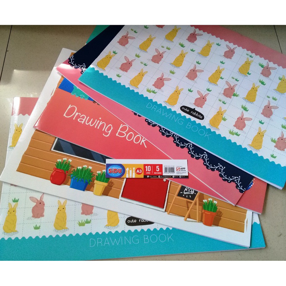 

MURAHMERIAH Buku Gambar Besar Sidu Sinar Dunia A3 Pak 5 Buku Original