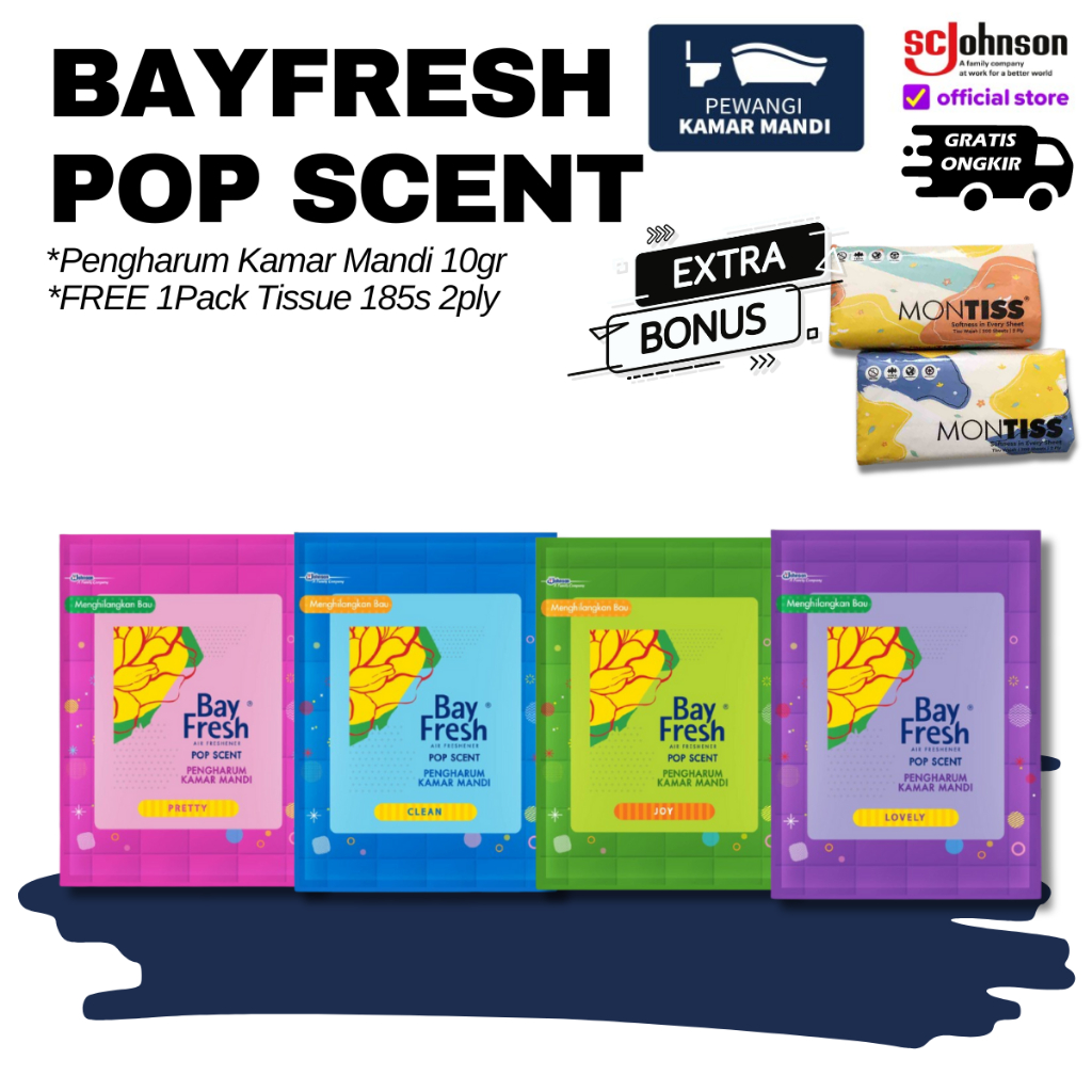 Bayfresh Pop Scent - Pengharum Kamar Mandi