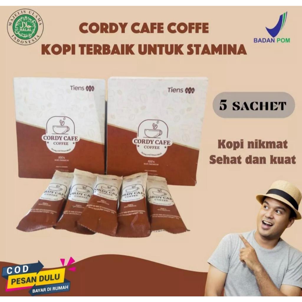 

Cordy Cafe Tiens 5 Sachet/ Kopi Terbaik untuk Meningkatkan Energi dan Stamina Pria dan Wanita