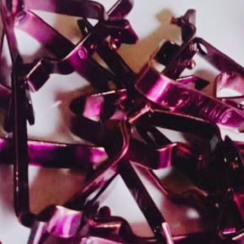 segel sayap ayam warna ungu, harga perbiji.