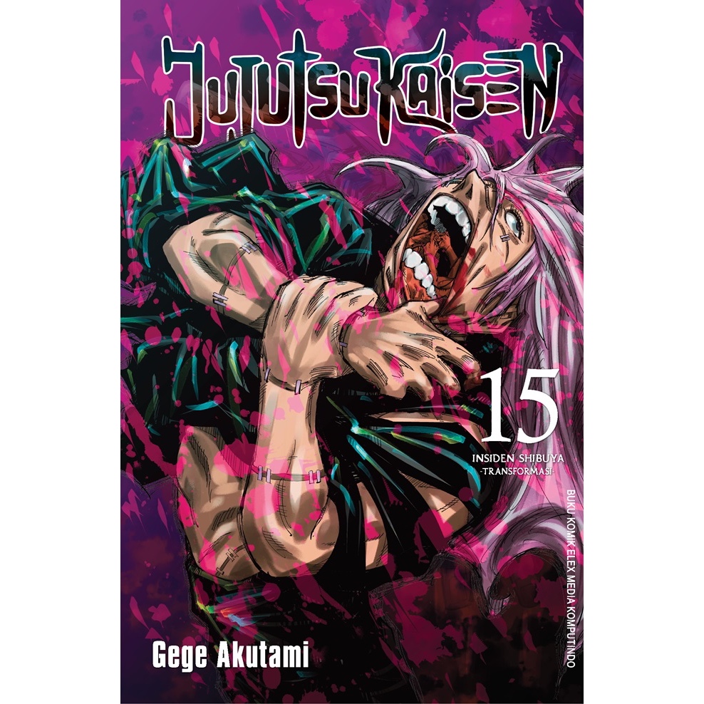 Gramedia Malang - Komik Jujutsu Kaisen 15
