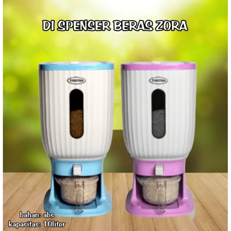 Dispenser Tempat Beras Otomatis