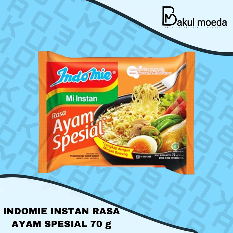 

INDOMIE INSTAN RASA AYAM SPESIAL 70g