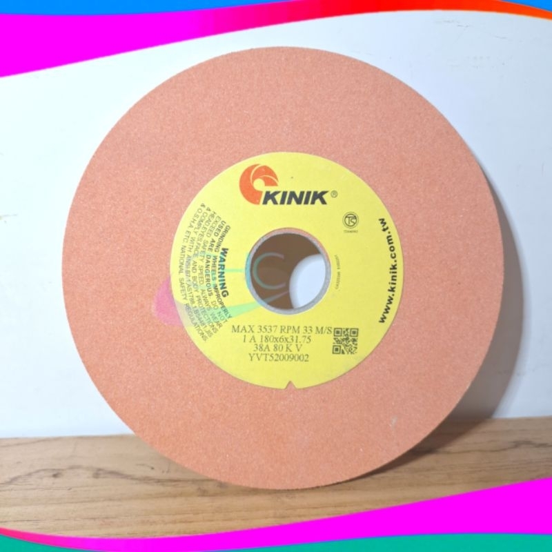 Batu Gerinda Kinik 180×6×31.75 Batu Gerinda Duduk 7 inch Grit 60 80 100