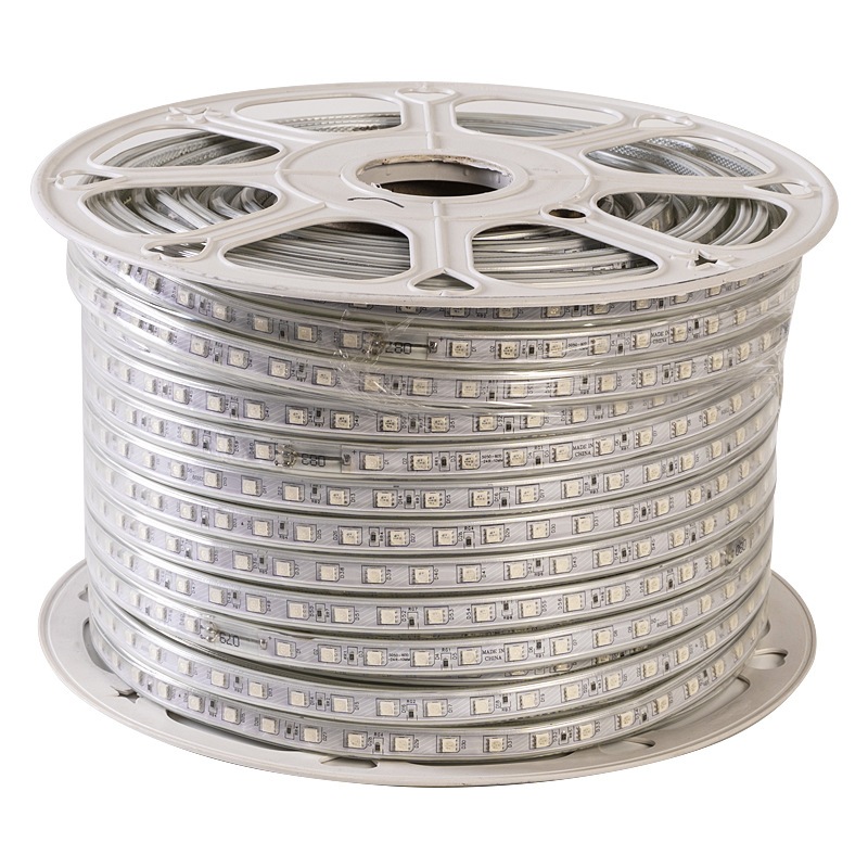 lampu Led Strip flexible selang gel RGB SMD 5050 IP 65 220V AC waterproof Outdoor Indoor 100 Meter 1