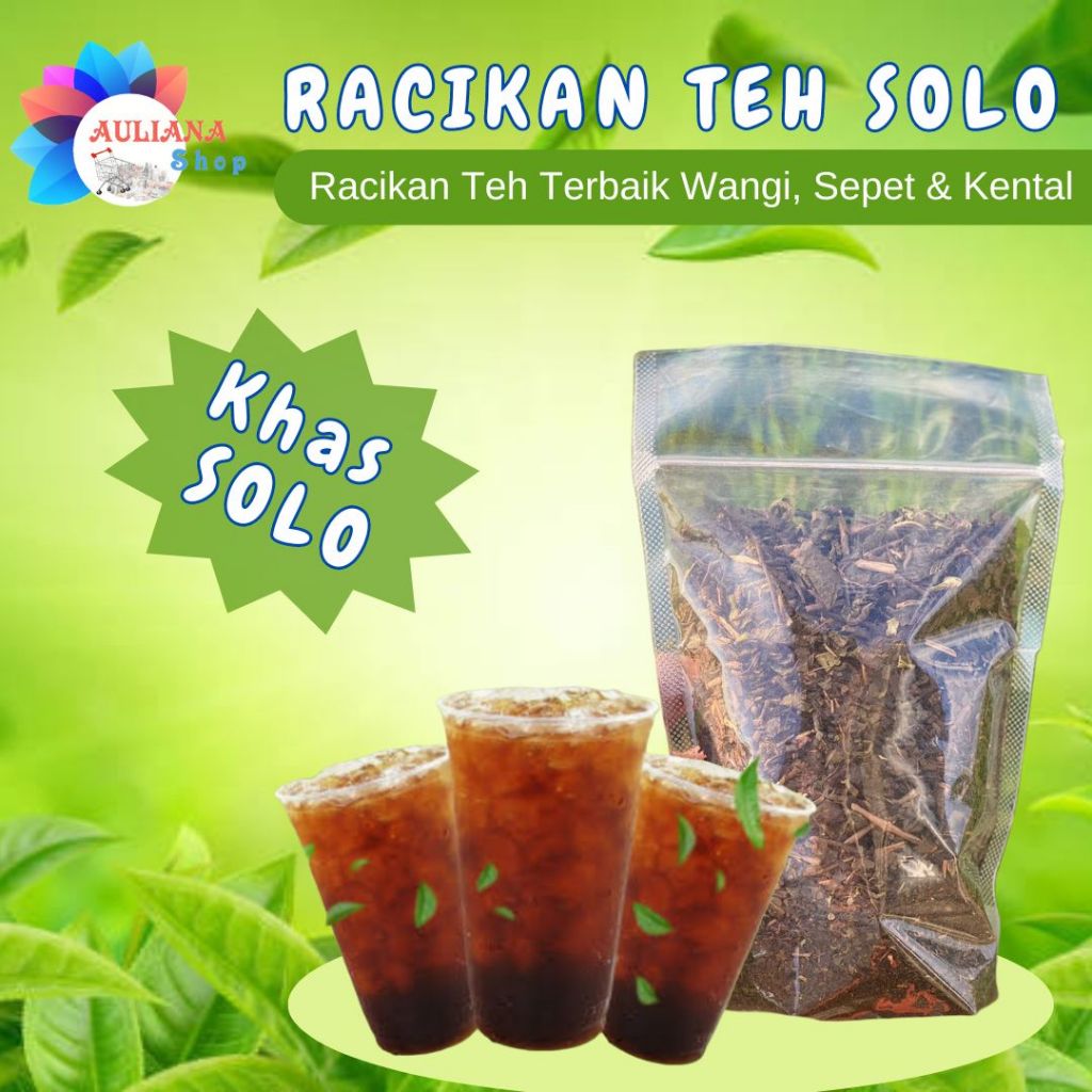 

Racikan Teh Khas Solo 130gram Wangi, Sepet & Kental (Best Seller)