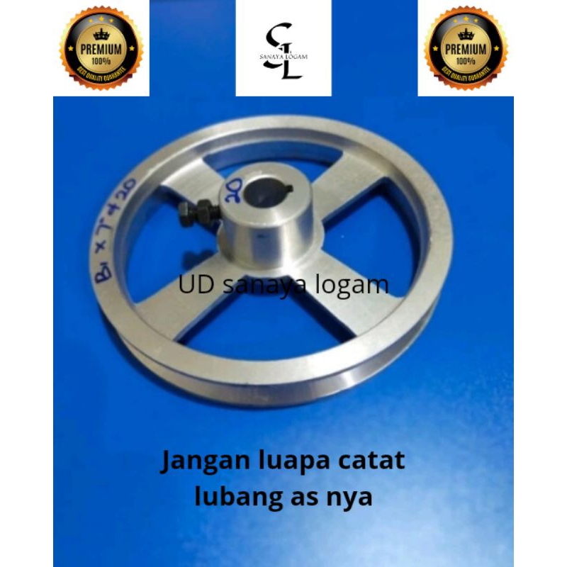 pulley alumunium 7 inch B1