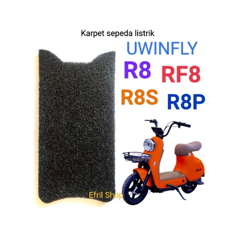 ID KARPET SEPEDA MOTOR LISTRIK UWINFLY RF8 R8 R8S R8P