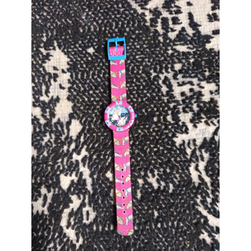 Swatch flik flak - jam tangan anak preloved