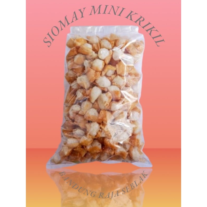 

SIOMAY MINI | SIOMAY KRIKIL TOPPING SEBLAK / BASO ACI PAKAN 1 KG