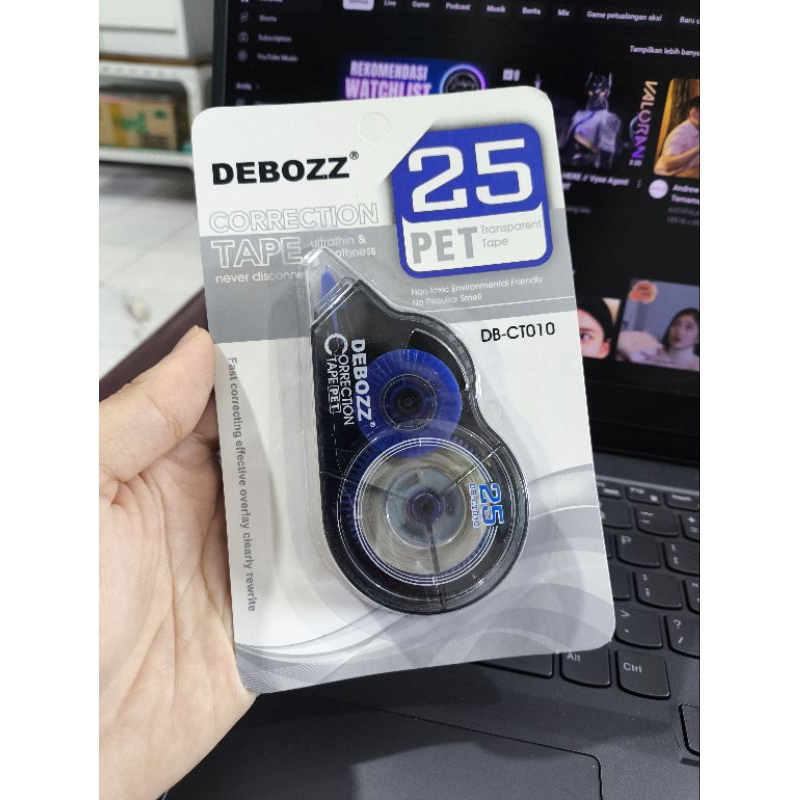 

Tip ex kertas Debozz CT 010 25M