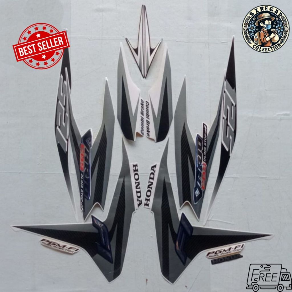 Stiker Striping Motor Honda Vario 125 CBS 2013 Lis Les Body Vario 125 CBS 2013 Motor