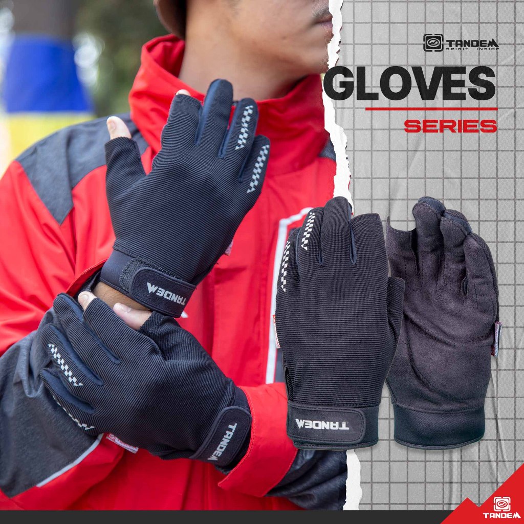 Tandem - Sarung Tangan Full Finger Sarung Tangan Motor Glove Outdoor