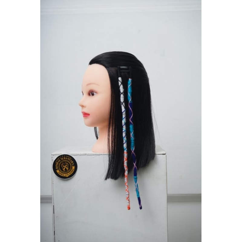 Rambut Gimbal Klip Panjang 30 cm