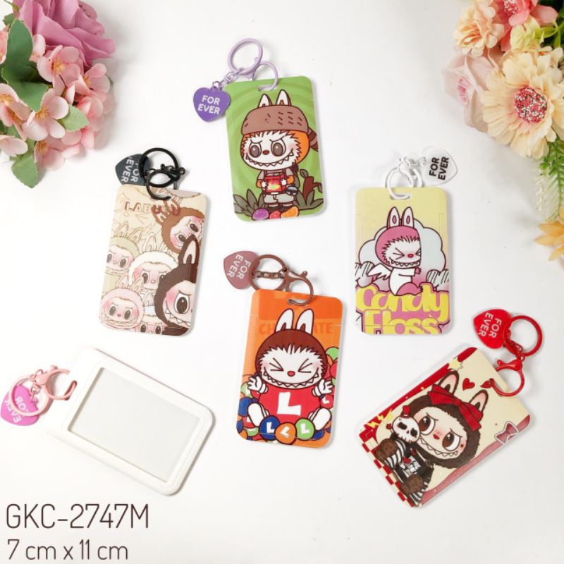 

DSB 11 Gantungan Kunci Labubu Ganci labubu Ganci lanyard gantungan id card labubu