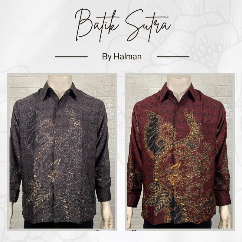 BATIK PRIA SUTRA HALMAN PREMIUM 2819