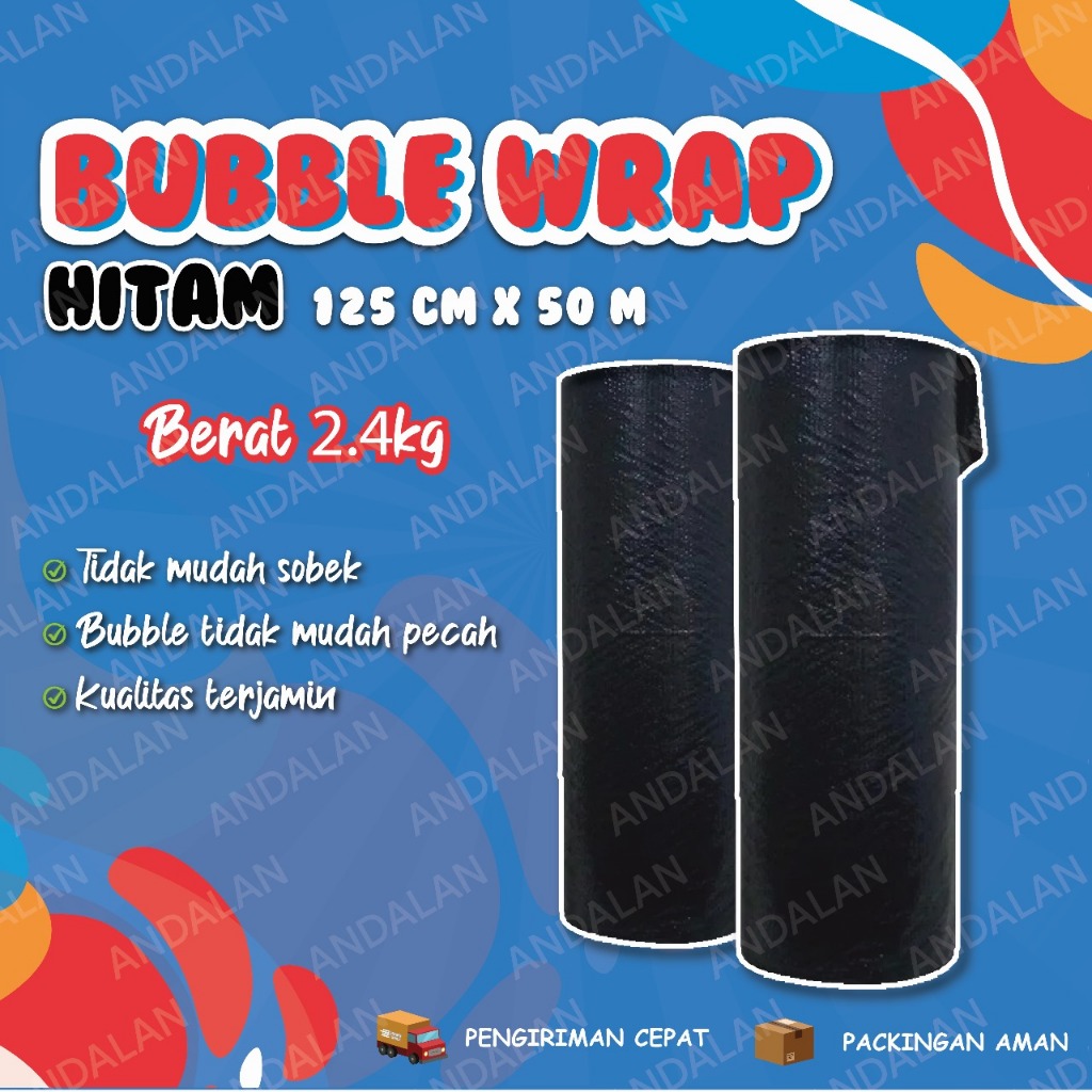 

Bubble Warp 125cm x 50m 2.4kg