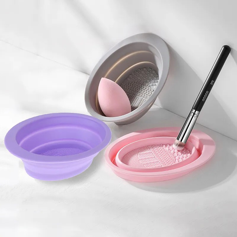 Pembersih Make Up Bowl Brush Makeup Cleaner Pembersih Kuas Mangkuk