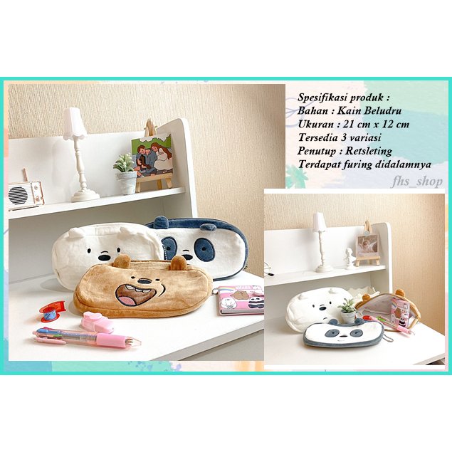 

Tempat Pensil Lucu We Bare Bears Tempat Pensil Kartun Tempat Pensil Aesthetic Tepak Pensil Lucu