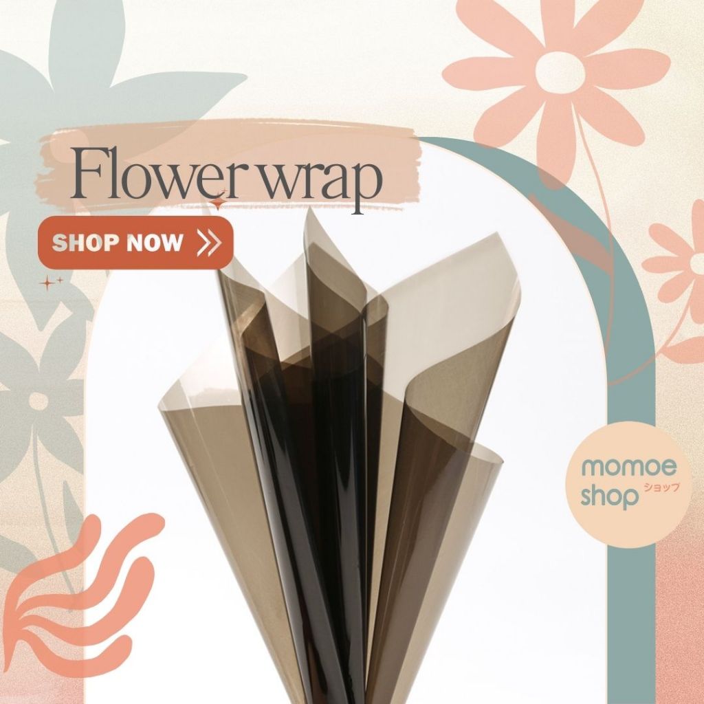 

kertas bunga flower wrap buket wrapping gift money bungkus bouquet korea kekinian neon color