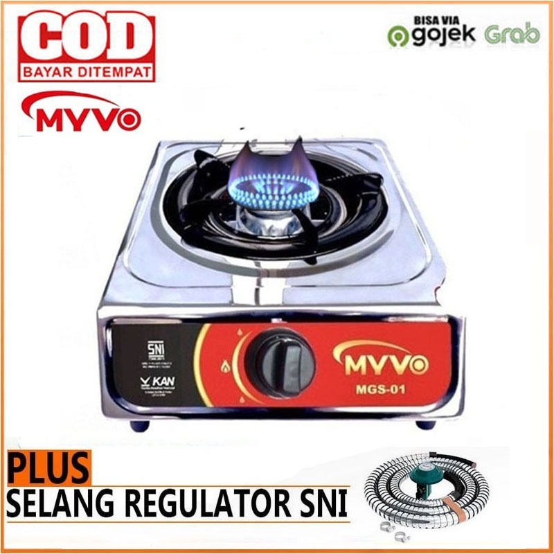Kompor Gas Mgs 01 Myvo 1 Tungku Stainless