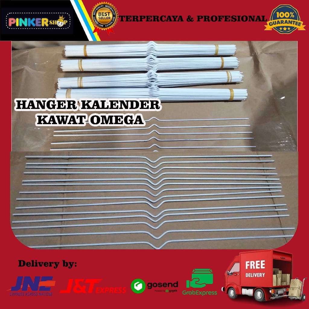 Hanger Kalender 32CM Kawat Omega Gantungan Kalender Dinding Kawat Kalender Spiral kalender Ring Kale