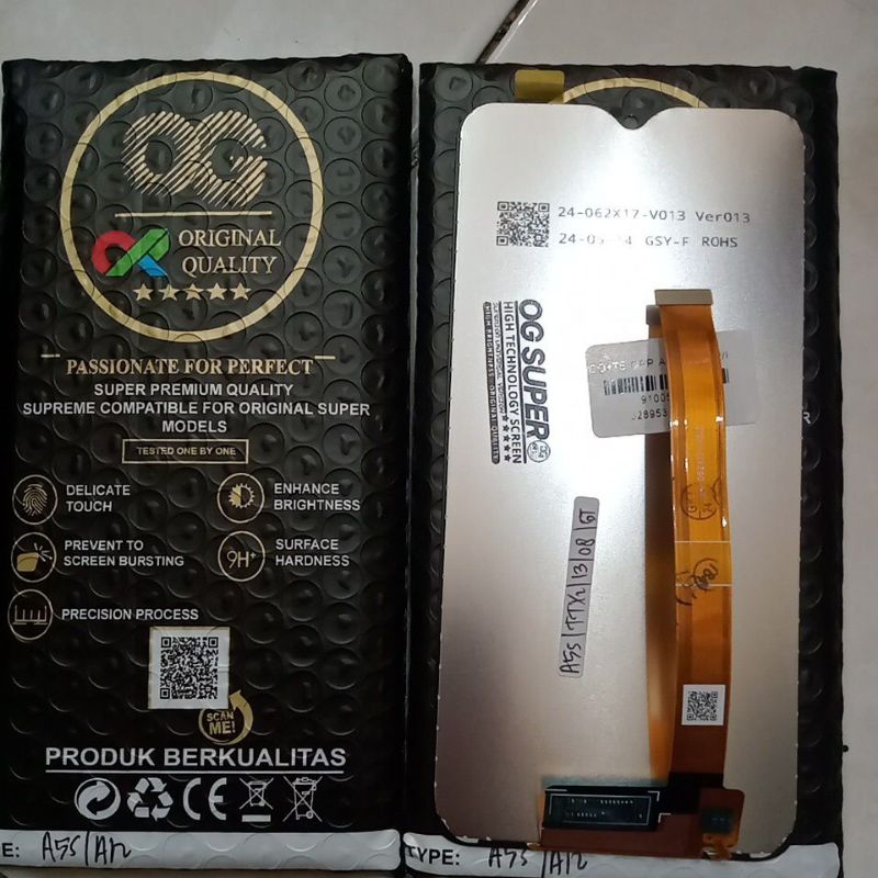 Lcd + Touchscreen Oppo A5S/A12/A7 OG Super